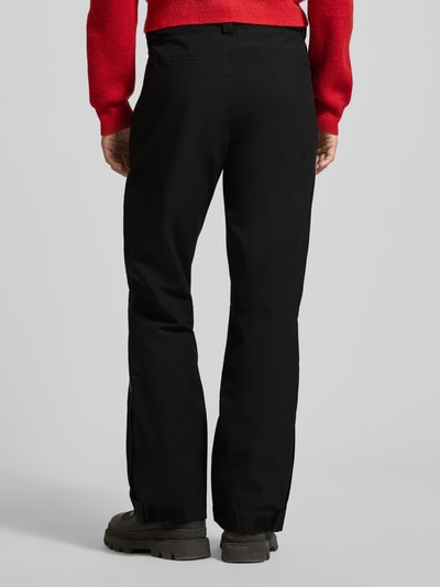 LUHTA Flared stoffen broek met ritszakken, model 'KUMPULA' Zwart - 5