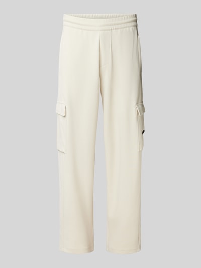 EA7 Emporio Armani Sweatpants mit Cargotaschen Offwhite 2