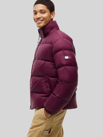 Tommy Jeans Relaxed Fit Daunenjacke mit Kapuze Bordeaux 3
