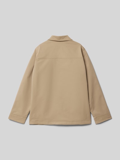 Jack & Jones Kurtka z patkami na rękawach model ‘WINSON WORKER’ Camel 3