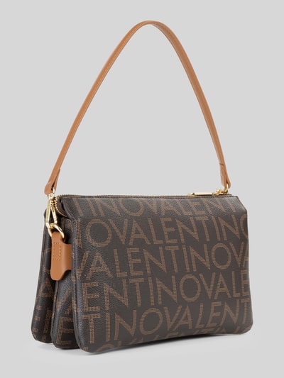 Valentino Bags Umhängetasche mit Logo-Print Modell 'REGINA' Mittelbraun 2