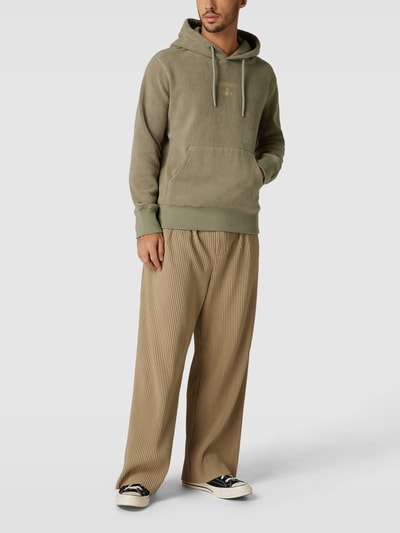 Superdry Hoodie van teddybont Kaki - 1