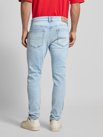 Tommy Jeans Slim tapered fit jeans in 5-pocketmodel, model 'AUSTIN' Lichtblauw - 5