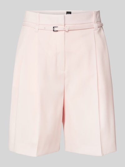 BOSS Relaxed Fit Shorts mit Gürtel Modell 'Taleda' Hellrosa 2
