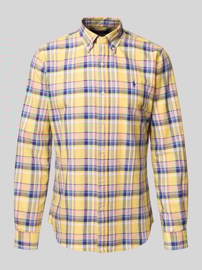Polo Ralph Lauren Vrijetijdsoverhemd met labelstitching Geel - 2