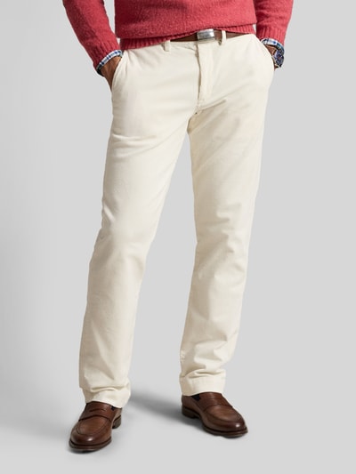 Polo Ralph Lauren Straight Fit Cordhose aus Baumwoll-Mix Weiss 4