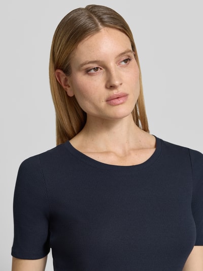 Christian Berg Woman Selection Midikleid in Falten-Optik Marine 3