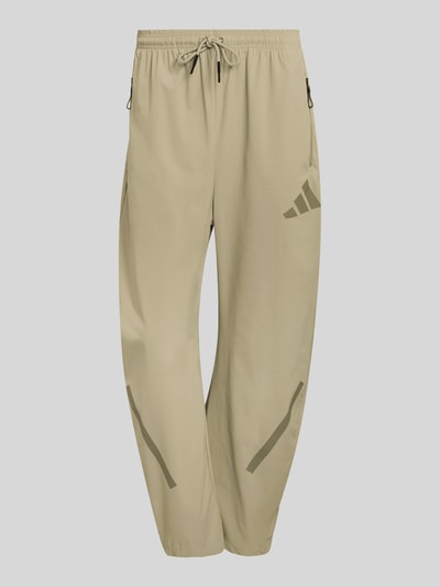 adidas Sportswear Regular Fit Trainingshose Modell 'Z.N.E. WOVEN' Khaki 2