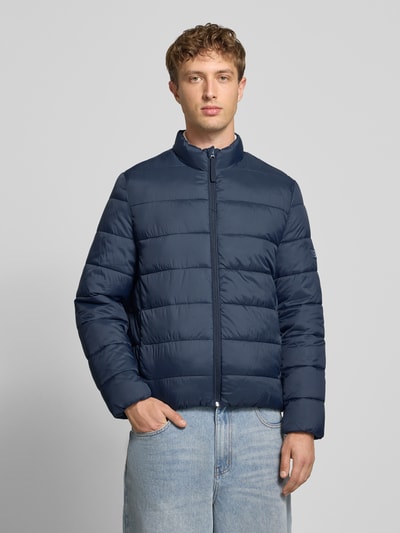 Pepe Jeans Regular Fit Steppjacke mit Stehkragen Marine 4