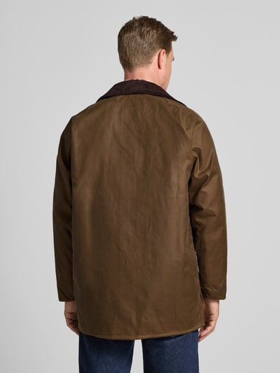 Barbour Jack met klepzakken, model 'BEAUFORT' Middenbruin - 5