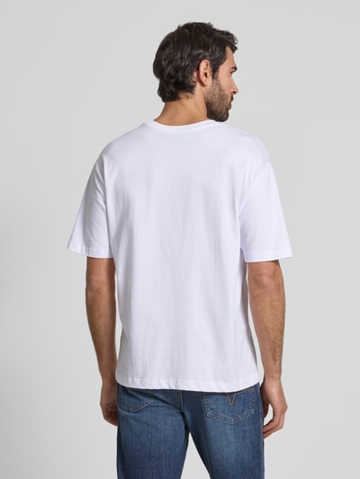 MCNEAL Loose fit T-shirt met ronde hals Wit - 5
