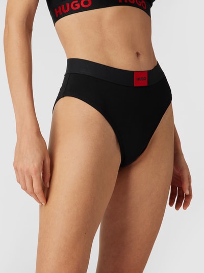 HUGO Slip mit Label-Patch Black 3