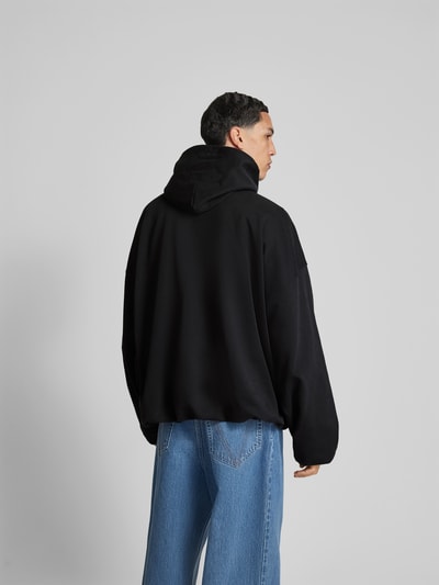 VETEMENTS Oversized Hoodie aus Baumwoll-Mix Black 5