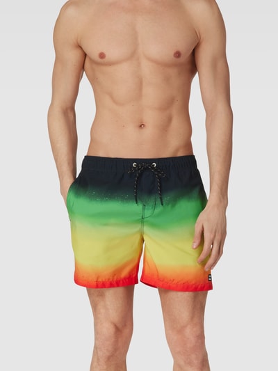 Billabong Spodenki kąpielowe z naszywką z logo model ‘FADE’ Czarny 1