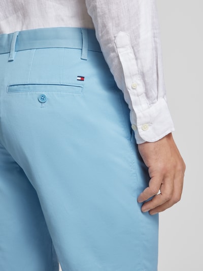 Tommy Hilfiger Bermudas in unifarbenem Design Modell 'BROOKLYN' Hellblau 3