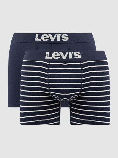 Levi's® Boxershort met stretch in set van 2  Donkerblauw - 1