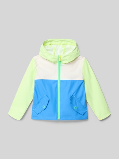 Productfoto, Jacke mit Kapuze und Pattentaschen van BILLIEBLUSH voor kinderen, regular fit, capuchon, ritssluiting, klepzakken, ruglengte maat 116: 45 cm, schouderbreedte: 33 cm, mouwlengte: 42 cm, drie kleuren, gladde textuur