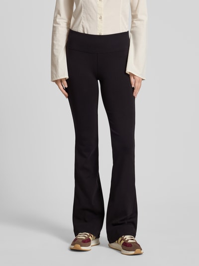 Review Flared fit legging met viscose Zwart - 4