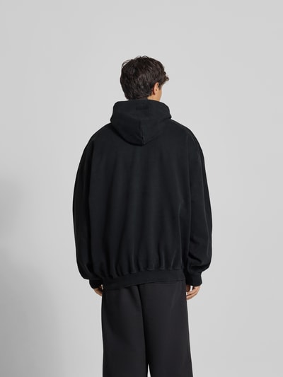 VETEMENTS Oversized Hoodie mit Motiv-Print Black 5