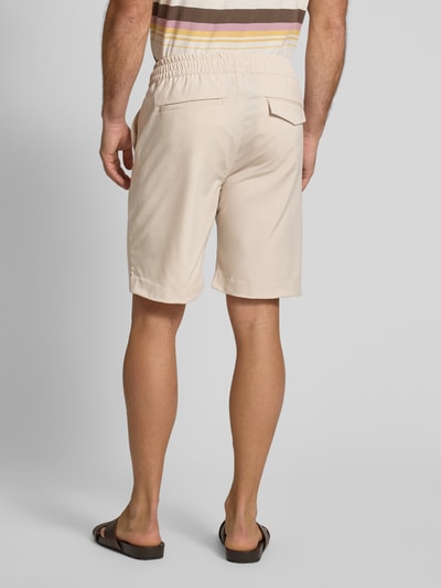 Casual Friday Regular Fit Shorts mit elastischem Bund Modell 'Samos' Sand 5