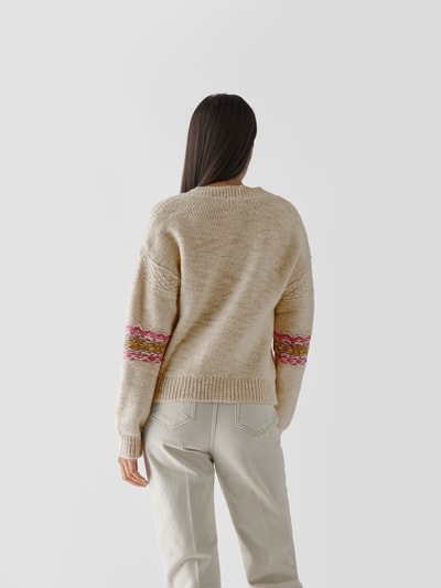 BAUM & PFERDGARTEN Pullover mit Kontraststreifen Offwhite 5