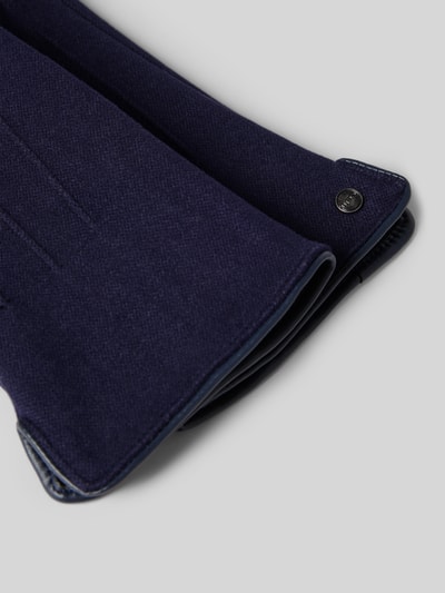 EEM Handschoenen met deelnaden Marineblauw - 2