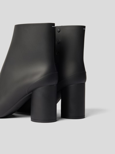 Maison Margiela Ankle Boots mit Blockabsatz Schwarz 3