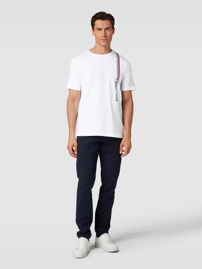 Tommy Hilfiger T-Shirt mit Label-Details Weiss 1