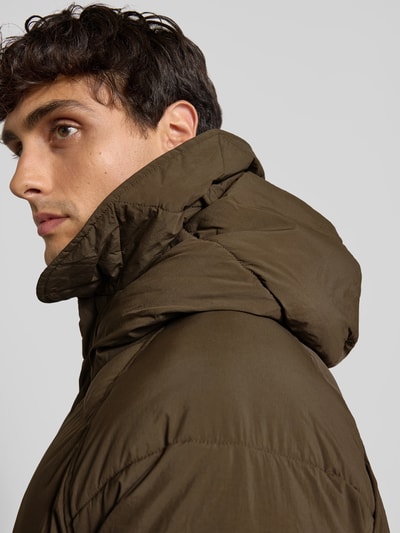 Closed Steppjacke mit Kapuze Khaki 3