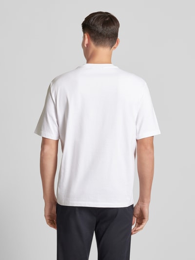 Michael Kors T-Shirt mit Label-Stitching Modell 'VICTORY' Weiss 5