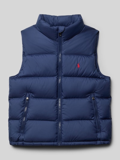 Polo Ralph Lauren Kids Gewatteerde bodywarmer met ritszakken Marineblauw - 1