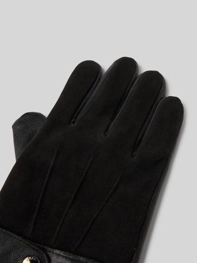 JOOP! COLLECTION Handschuhe aus Schafsleder mit Riegel Black 3