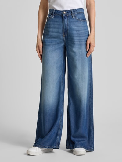 GUESS Wide Leg Jeans im 5-Pocket-Design Modell 'BELLFLOWER' Jeansblau 4