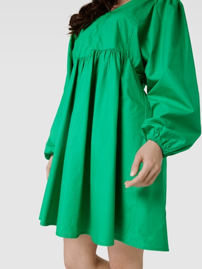Marc O'Polo Mini-jurk met V-hals Groen - 3