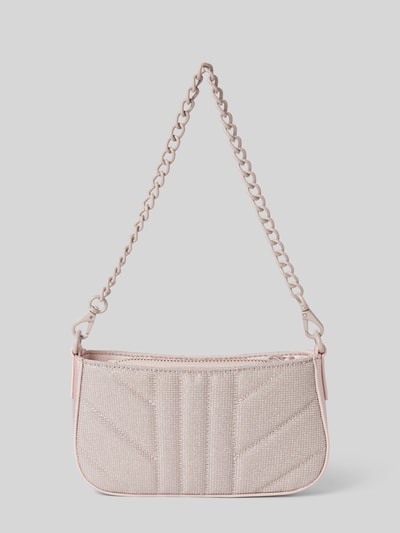 VALENTINO BAGS Pochette mit Glitter-Effekt Modell 'PORTOBELLO GLITTTER' Metallic Rosa 3