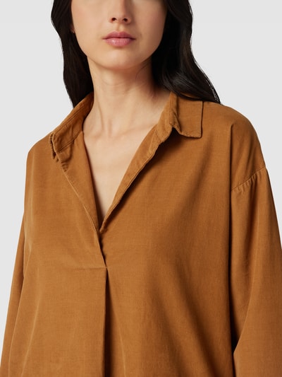 s.Oliver RED LABEL Bluse in Cord-Optik Camel 3