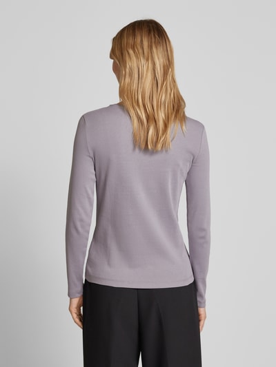 Christian Berg Woman Longsleeve mit Rundhalsausschnitt Mittelgrau 5