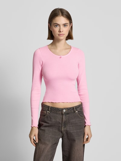 Tommy Jeans Longsleeve mit Schleifen-Detail Pink 4