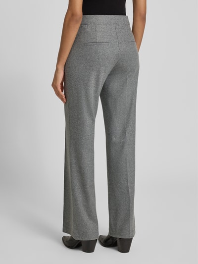 Cambio Regular fit broek met wol, model 'AVA' Middengrijs - 5