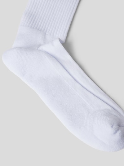 Blue Sky Inn Socken mit Brand-Print Weiß 4