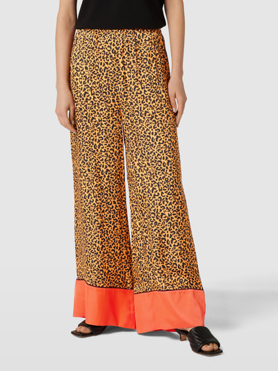 Karl Lagerfeld Broek met all-over motief Oranje - 4