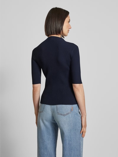 Ted Baker Gebreid shirt met sierknopen en 1/2-mouwen Marineblauw - 5