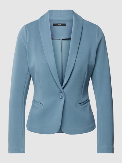 Zero Blazer mit Reverskragen Hellblau 1