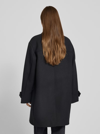 BOSS Orange Regular Fit Mantel aus Woll-Mix Modell 'CISABEL' Black 5