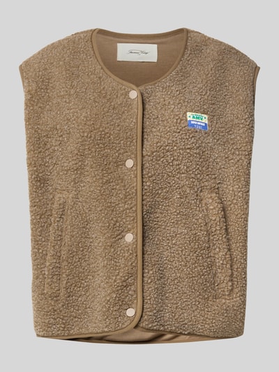 American Vintage Regular fit gilet met logopatch, model 'Hoktown' Kit gemêleerd - 2