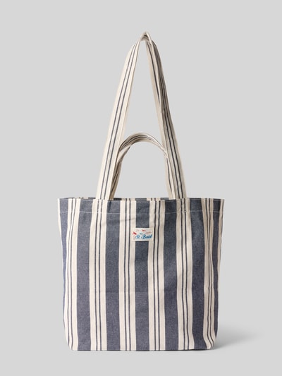 MC2 Saint Barth Beach Bag mit Logo-Stitching Marine 4