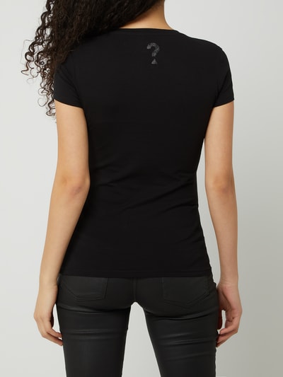 Guess T-Shirt mit Logo Black 5