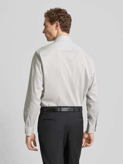 ETERNA Comfort Fit Business-Hemd aus Baumwolle mit Kentkragen Mittelgrau 5