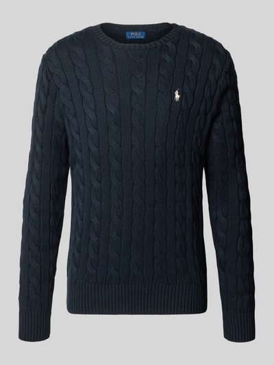 Polo Ralph Lauren Pullover mit Logo-Stitching Marine 1