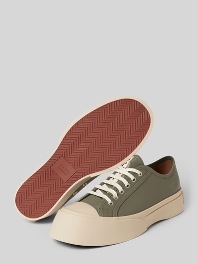 Marni Sneaker aus echtem Leder Mint 5